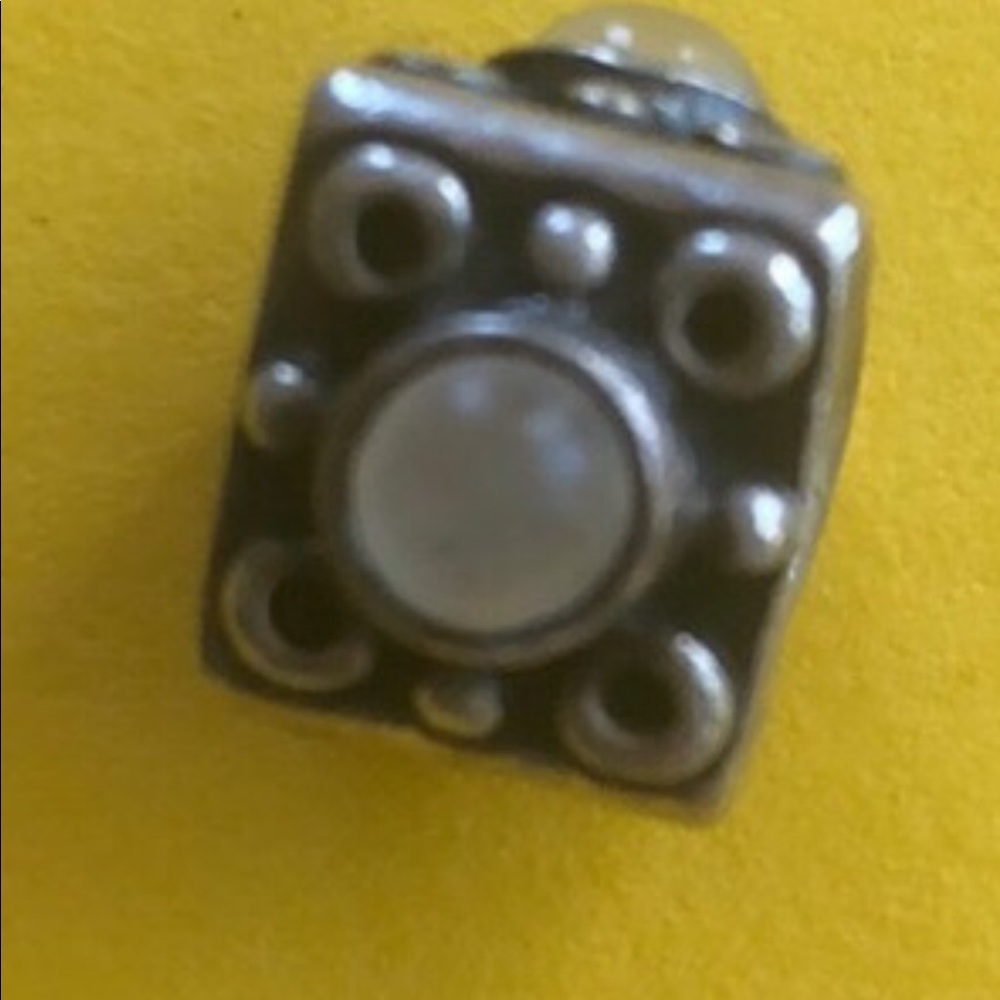 Pandora Triangle Moonstone Charm - image 1